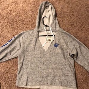 PINK GVSU cropped sweatshirt